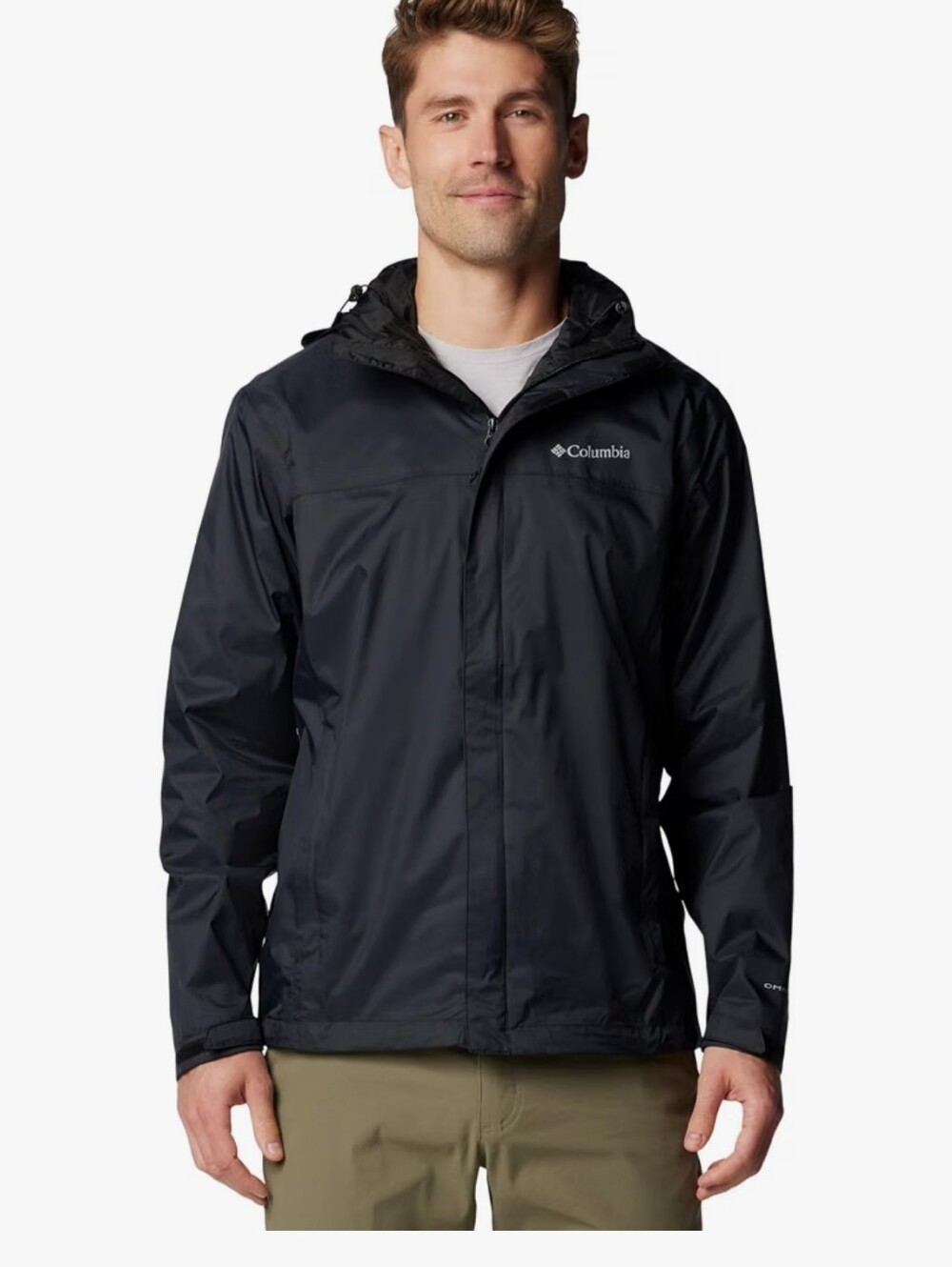 NEW! Columbia Men's Watertight Rain Jacket 3XL Black